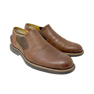 SPERRY Top Sider Mens brown gold cup, memory foam cushion